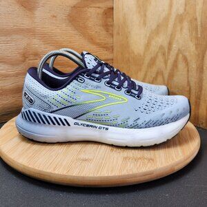 Brooks Glycerin GTS 20 Womens Blue Running Shoes Sneakers Size 9